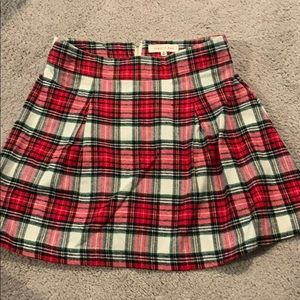 Plaid skirt